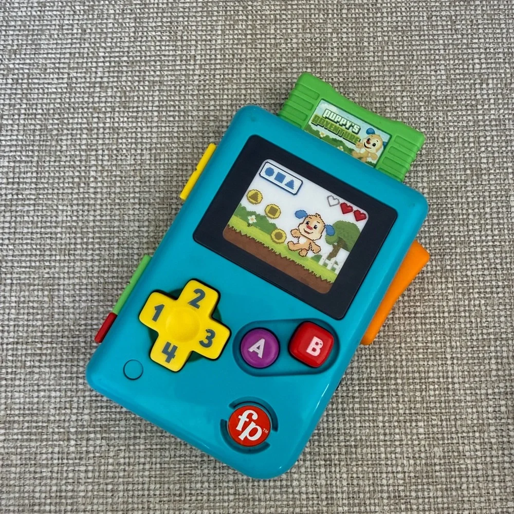 Fisher-Price lil gamer Learning Game educational baby toy Nintendo baby